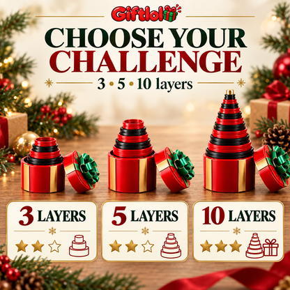 GiftLOL™ Twist & Reveal Puzzle Gift Box